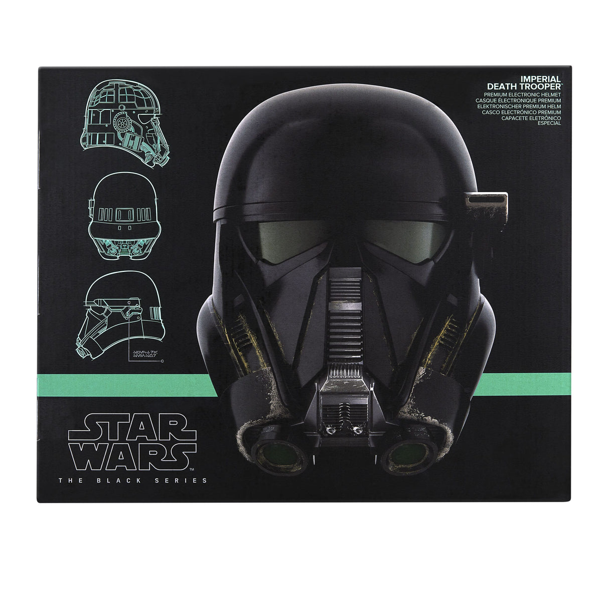Star Wars: Rogue One Black Series Elektronischer Helm Imperial Death Trooper