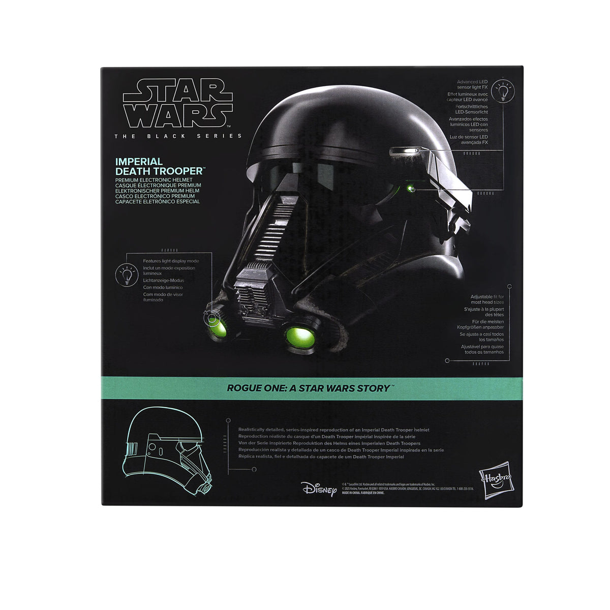 Star Wars Black Series - Rogue One - Elektronischer Helm Imperial Death Trooper
