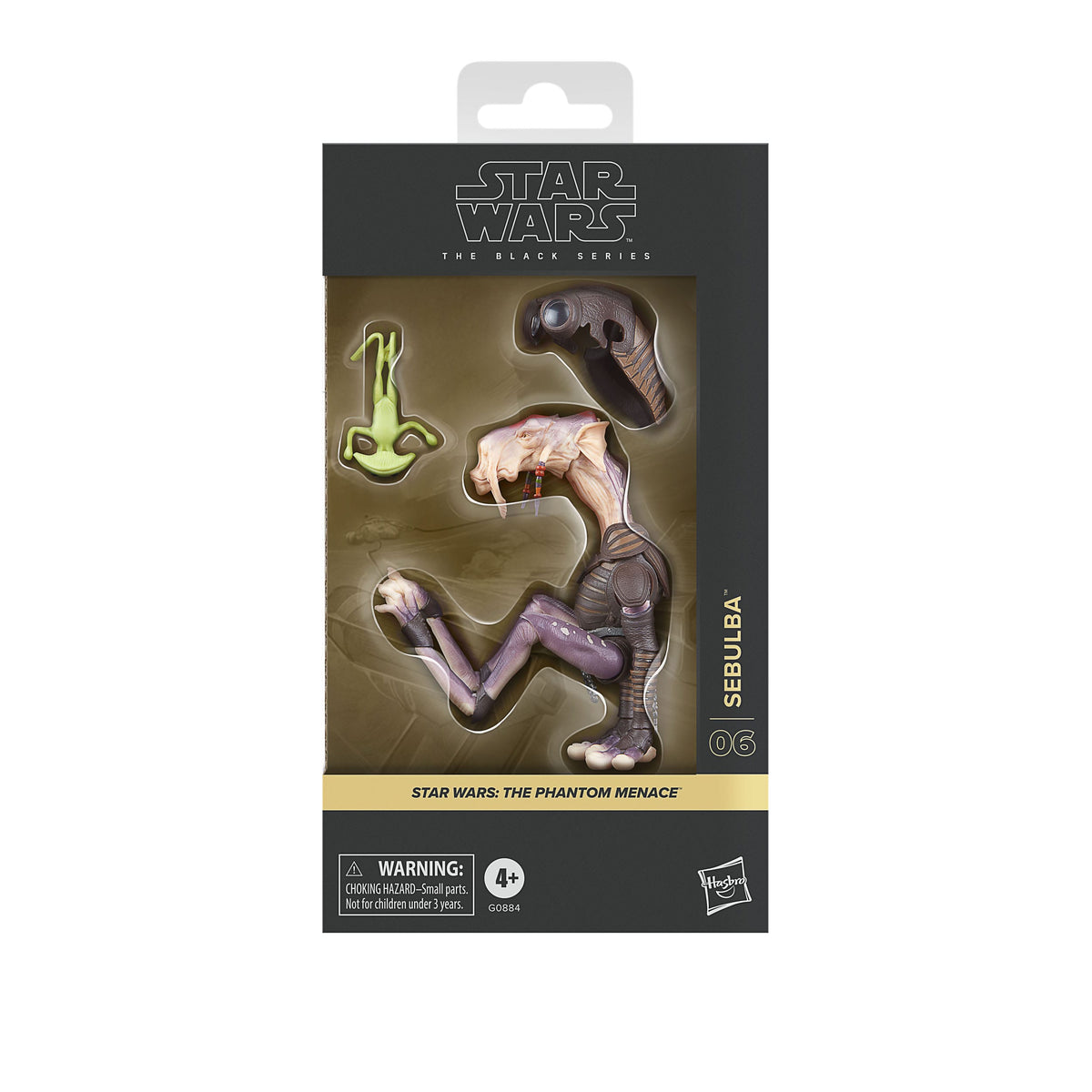 Figurine articulée Sebulba de la série Black Series Star Wars Episode I, 15 cm