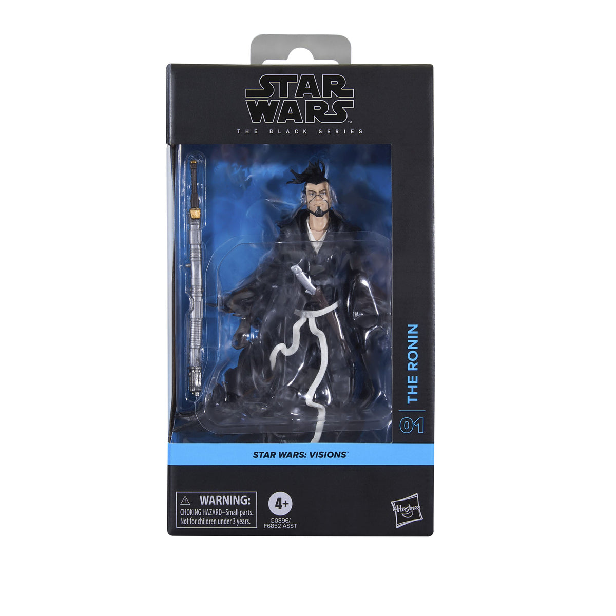Figurine articulée Star Wars : Visions Black Series Le Ronin 15 cm