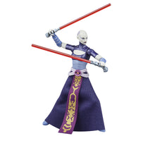 Figurine articulée Asajj Ventress de la collection Vintage Star Wars : The Clone Wars, 10 cm