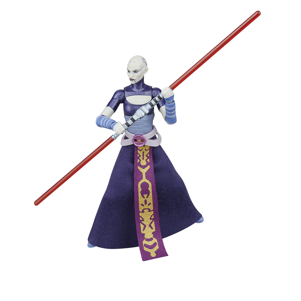 Figurine articulée Asajj Ventress de la collection Vintage Star Wars : The Clone Wars, 10 cm