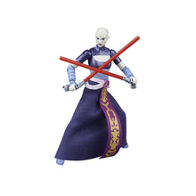 Figurine articulée Asajj Ventress de la collection Vintage Star Wars : The Clone Wars, 10 cm