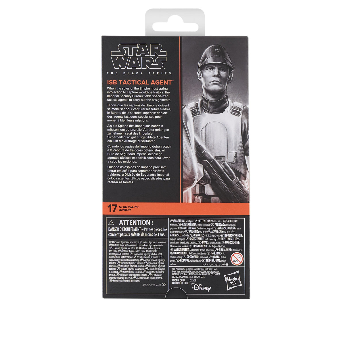 Star Wars: Andor Black Series Action Figure ISB Tactical Agent 15 cm