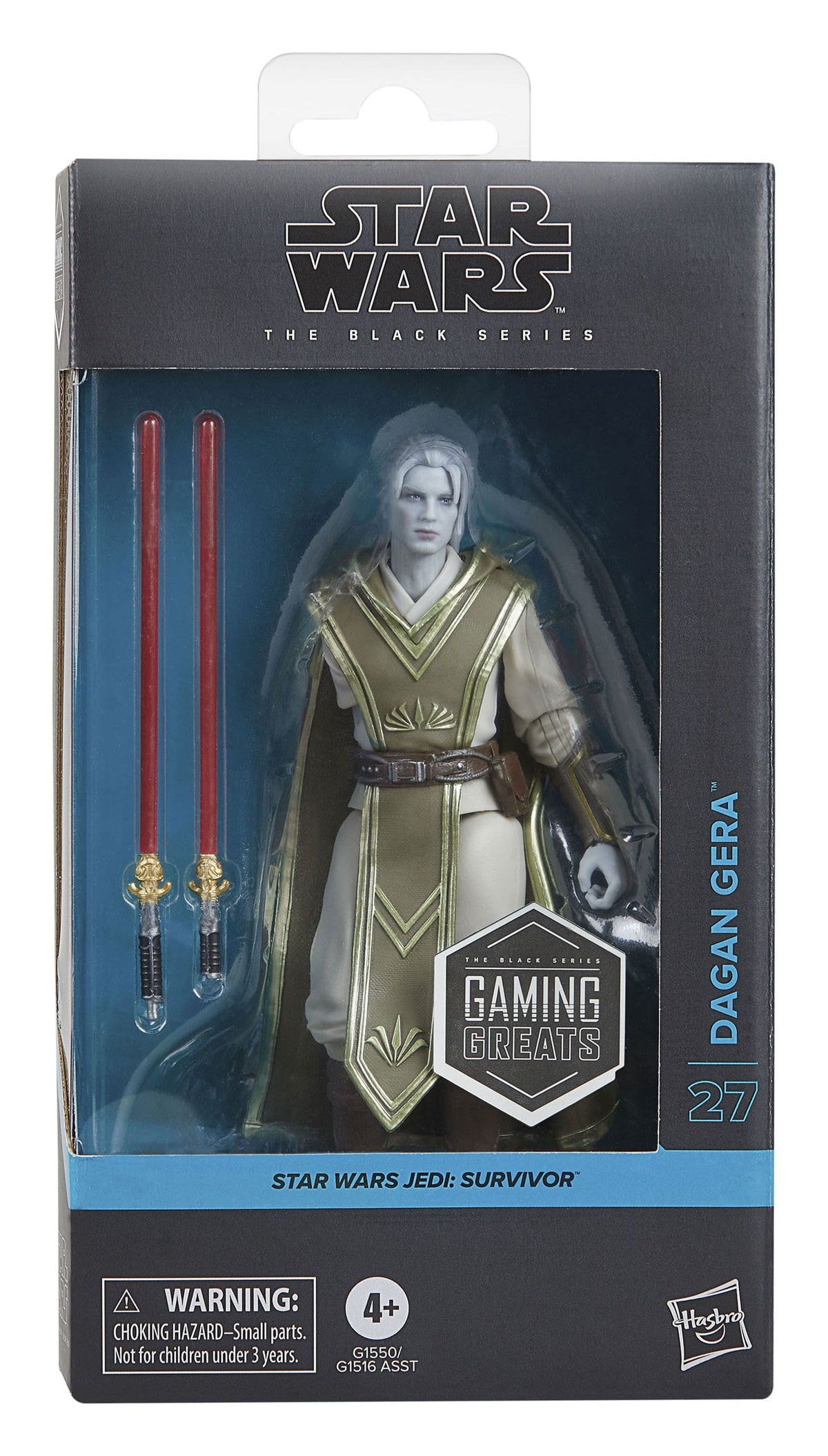 Figurine articulée Star Wars Jedi : Survivor Black Series Gaming Greats, Dagan Gera, 15 cm