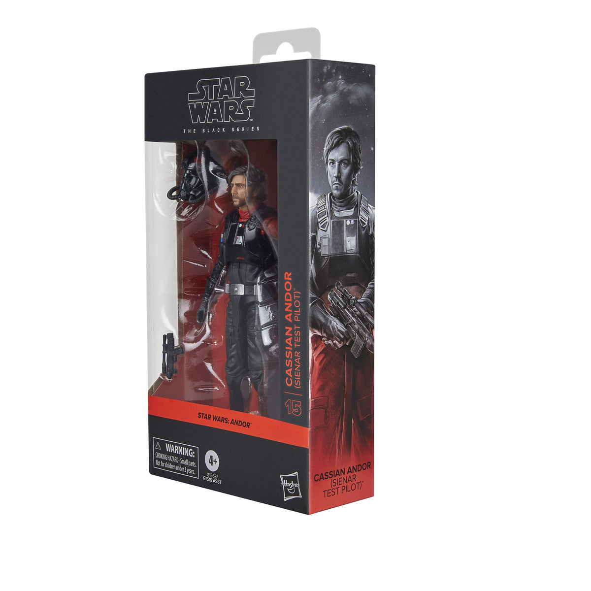 Figurine Star Wars : Andor Black Series Cassian Andor (Pilote d'essai Sienar) 15 cm
