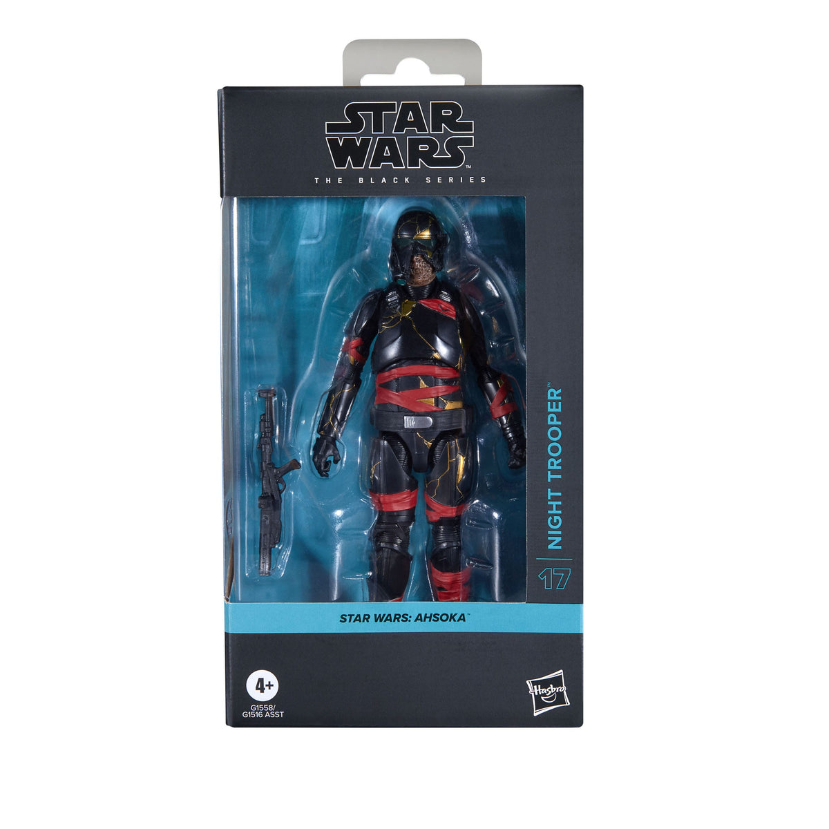 Figurine Star Wars : Ahsoka Black Series, Night Trooper, 15 cm