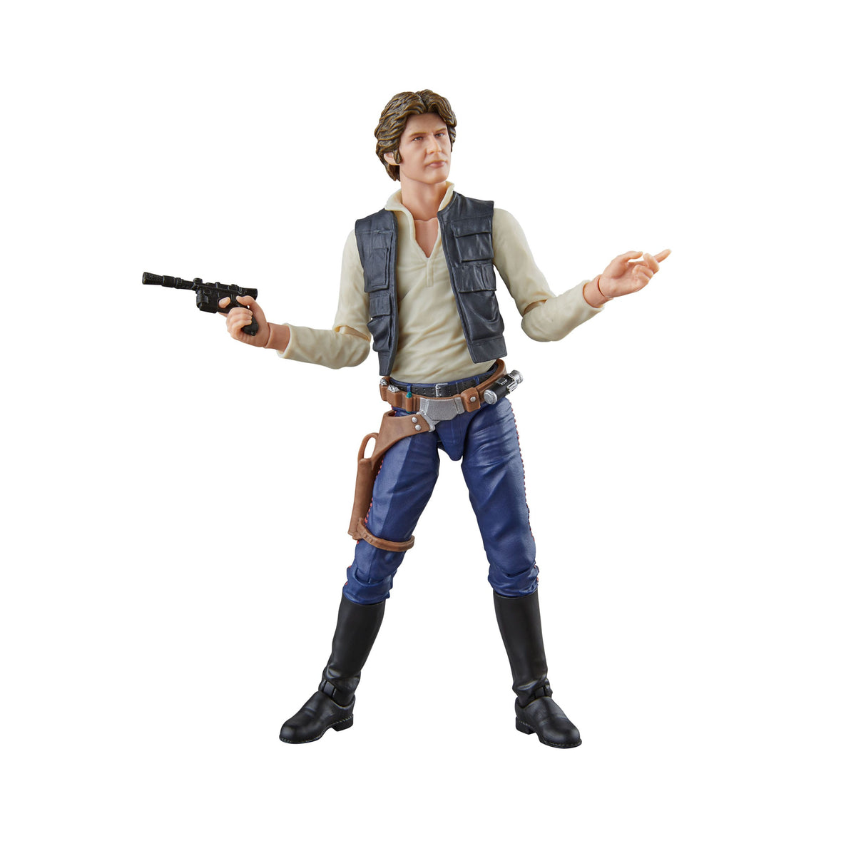 Figurine articulée Han Solo de la série Black Series Star Wars Épisode IV, 15 cm
