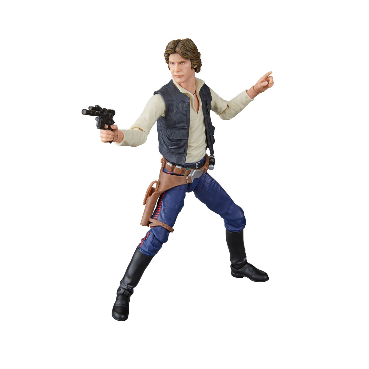 Figurine articulée Han Solo de la série Black Series Star Wars Épisode IV, 15 cm