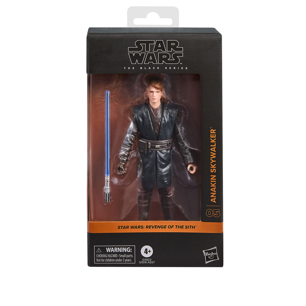 Figurine articulée Anakin Skywalker de la collection Black Series Star Wars Épisode III, 15 cm