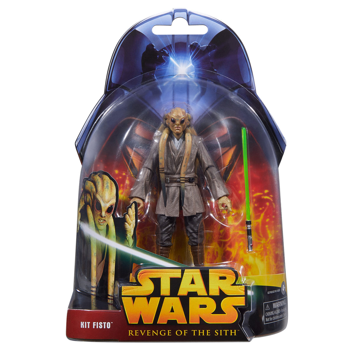 Figurine articulée Star Wars Episode III Black Series Kit Fisto 20e anniversaire 15 cm