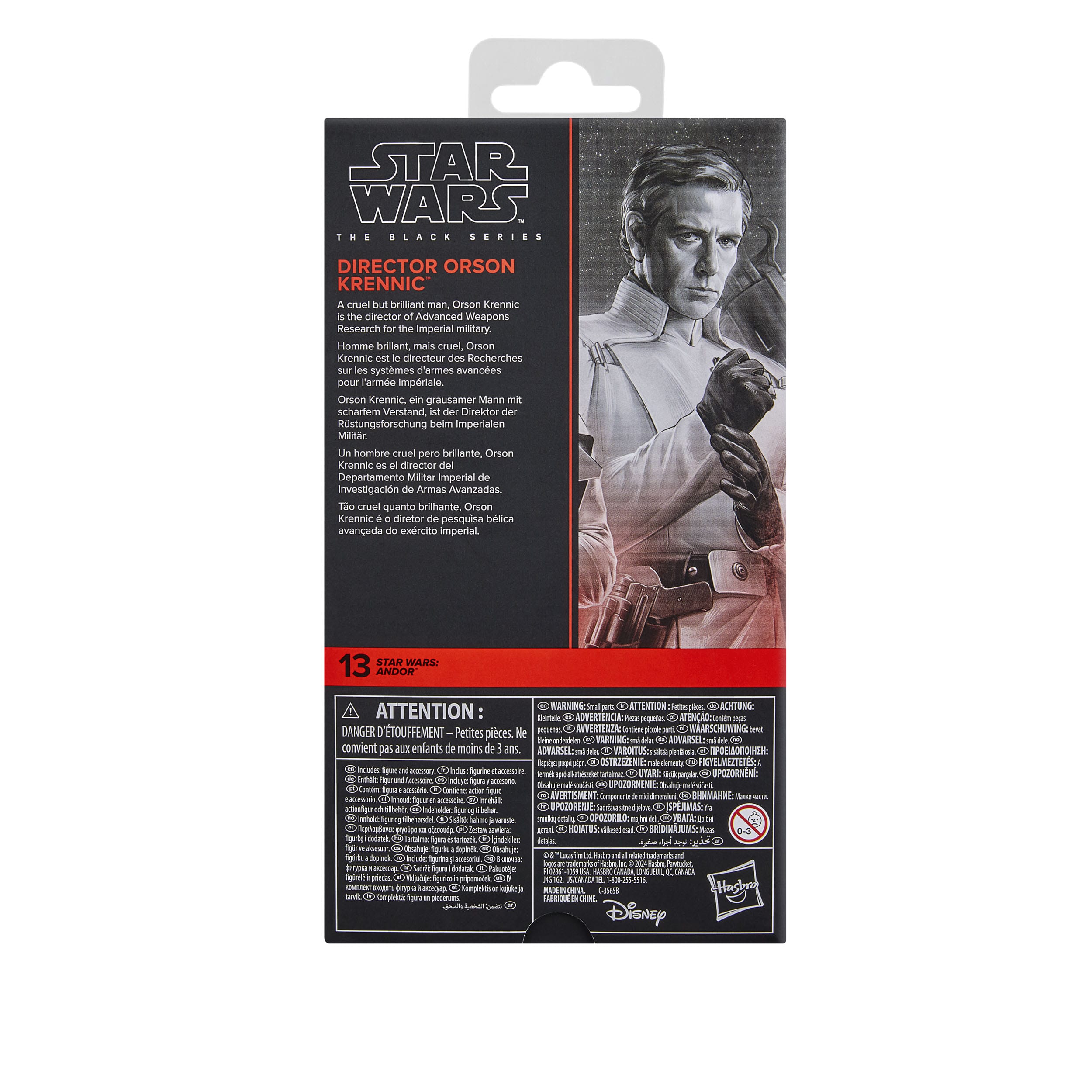 Star Wars Black Series - Andor - Director Orson Krennic