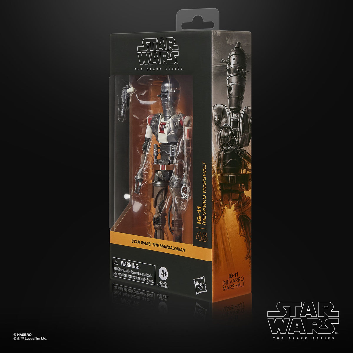 PreOrder Star Wars: The Mandalorian Black Series Actionfigur IG-11 (Nevarro Marshal) 15 cm