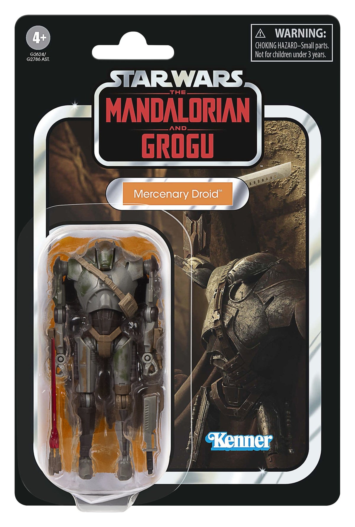 PreOrder Star Wars: The Mandalorian and Grogu Vintage Collection Actionfigur Mercenary Droid 10 cm