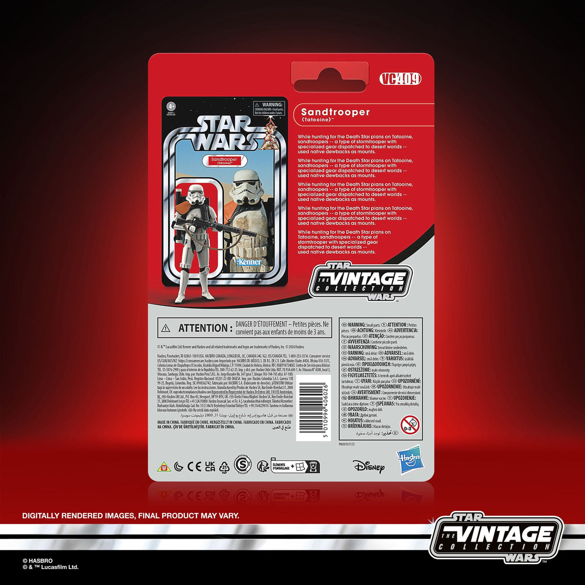 PreOrder Star Wars Episode IV Vintage Collection Actionfigur Sandtrooper (Squad Leader) 10 cm