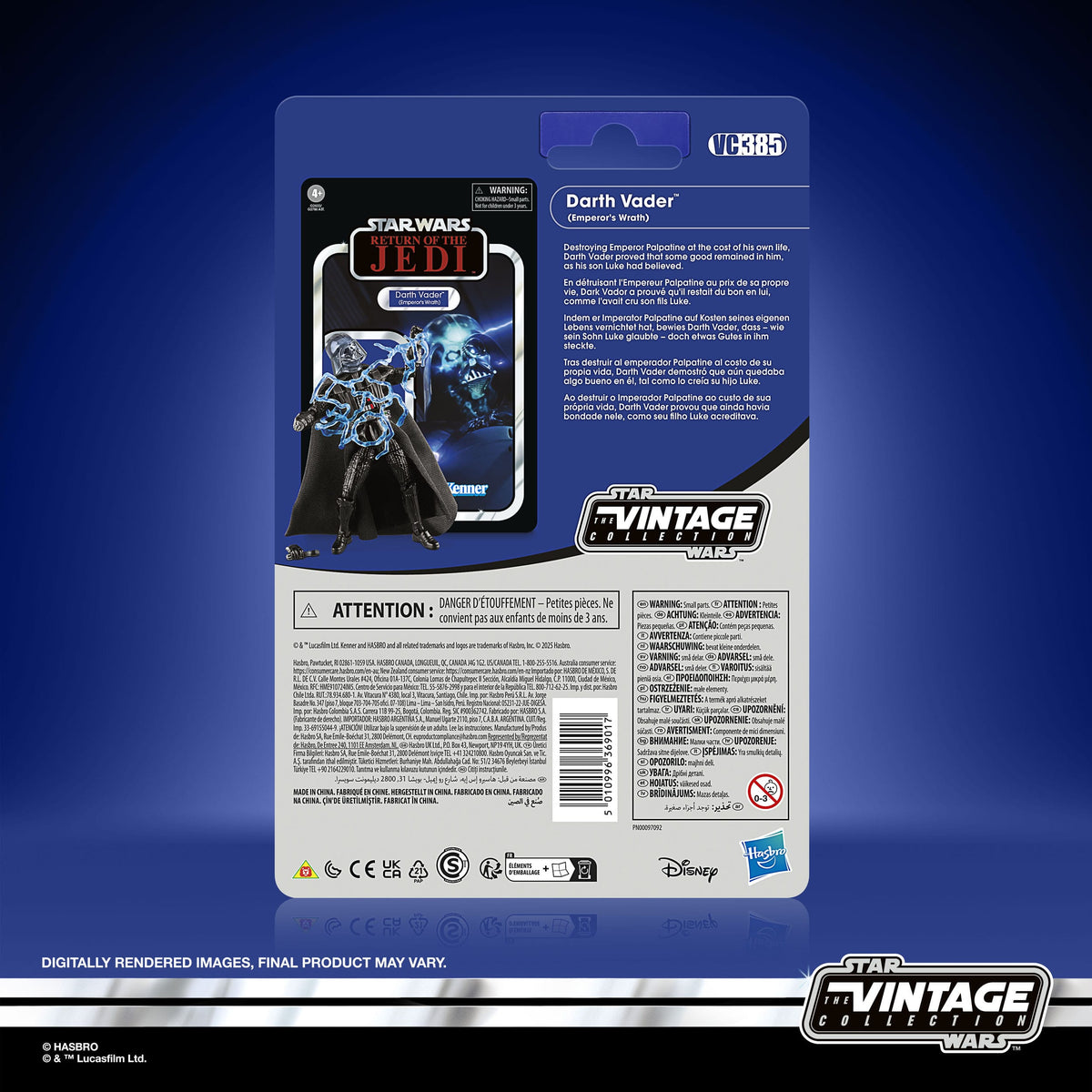 Star Wars Vintage Collection - Return of the Jedi - Darth Vader (Emperor's Wrath) VC385