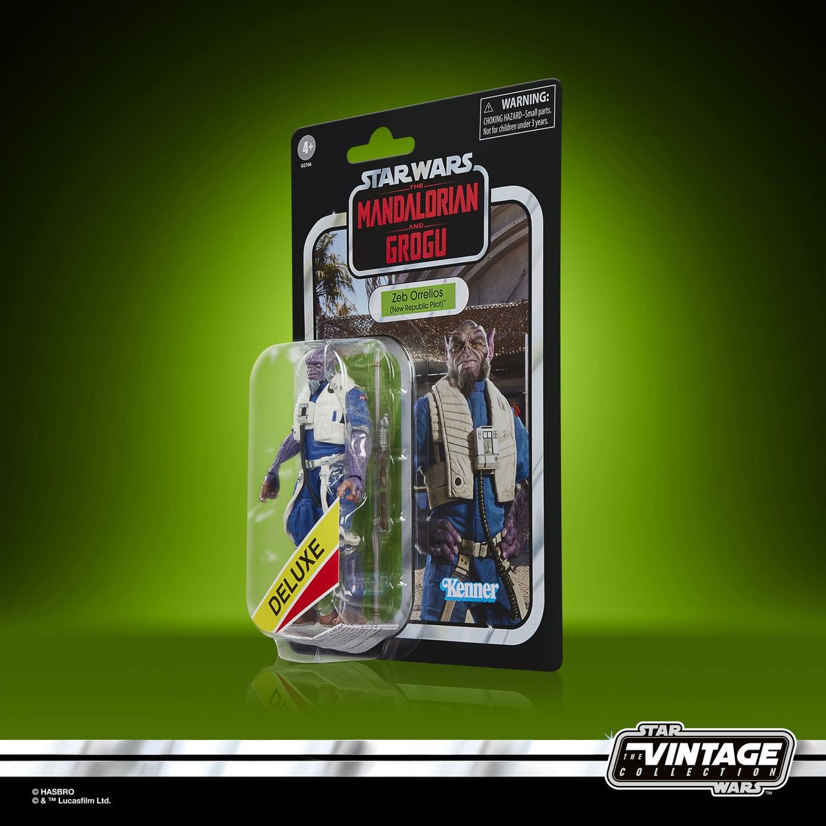 PreOrder Star Wars: The Mandalorian and Grogu Vintage Collection Actionfigur Zeb Orrelios (New Republic Pilot) 10 cm
