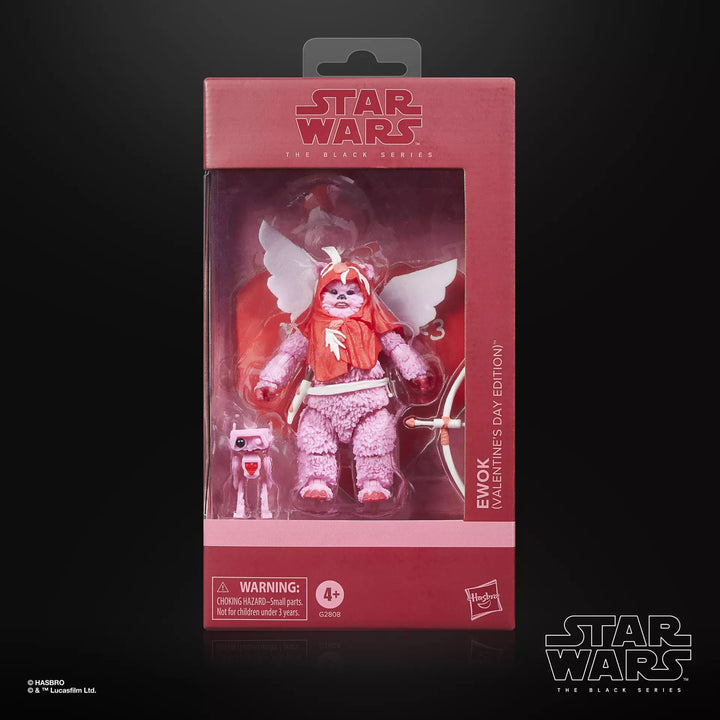 Star Wars Black Series Actionfigur Ewok (Valentine’s Day Edition) 15 cm