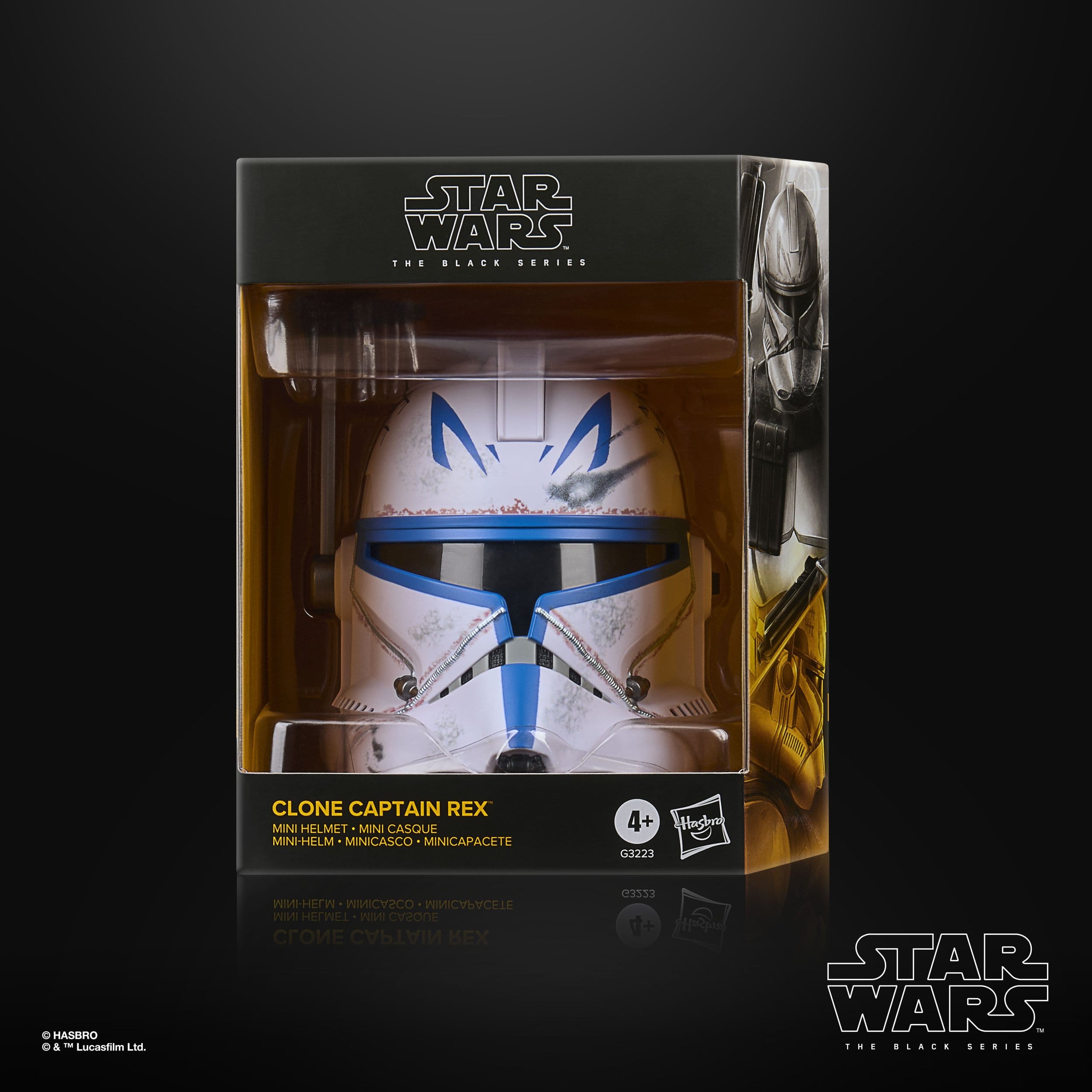 Star Wars: The Clone Wars Black Series Mini-Helm Klon Captain Rex 15 cm