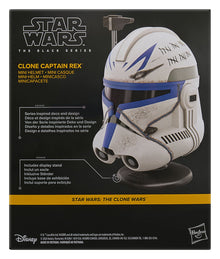 Star Wars: The Clone Wars Black Series Mini-Helm Klon Captain Rex 15 cm