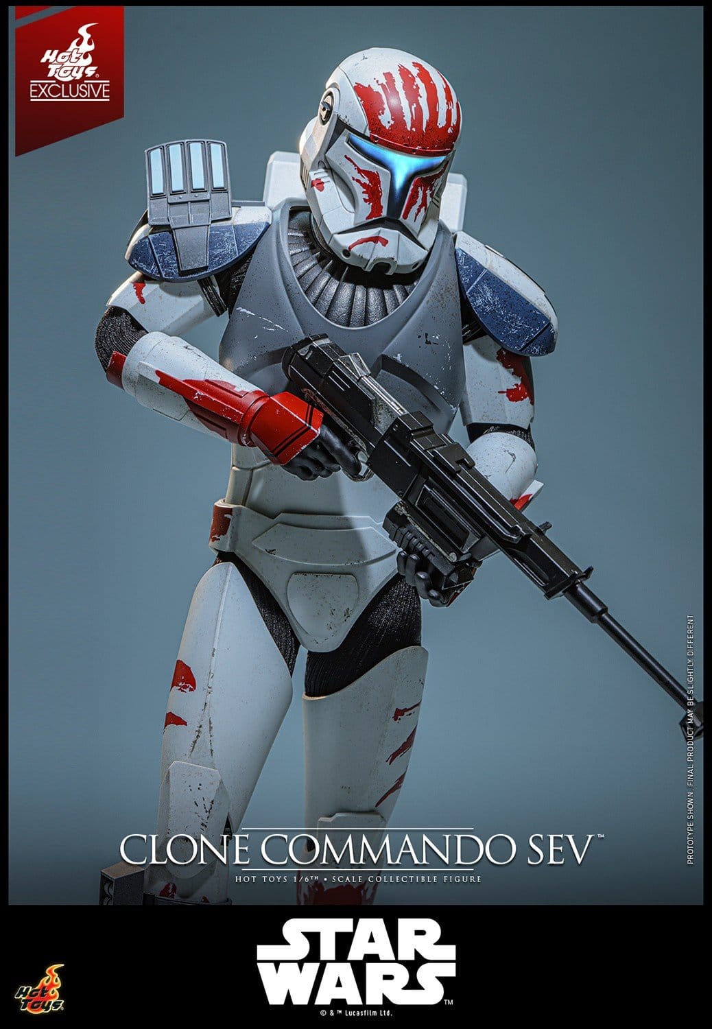 PRE-ORDER: Star Wars: The Clone Wars Television Masterpiece Actionfigur 1/6 Clone Commando Sev (Hot Toys Exclusive) 30 cm
