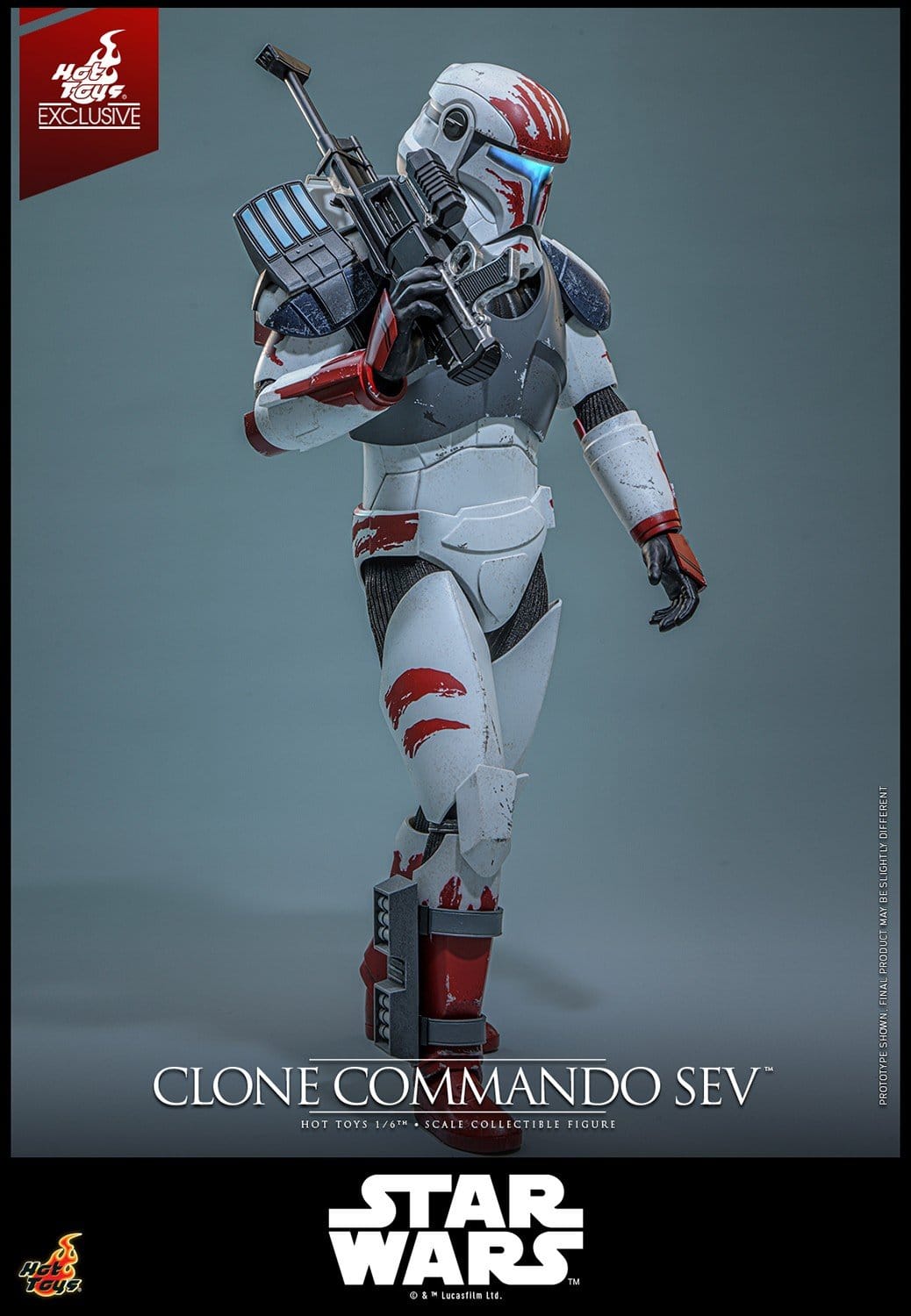 PRE-ORDER: Star Wars: The Clone Wars Television Masterpiece Actionfigur 1/6 Clone Commando Sev (Hot Toys Exclusive) 30 cm