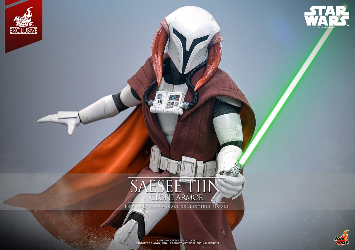 PRE-ORDER: Star Wars: The Clone Wars Television Masterpiece Actionfigur 1/6 Saesee Tiin (Clone Armor) (Hot Toys Exclusive) 32 cm