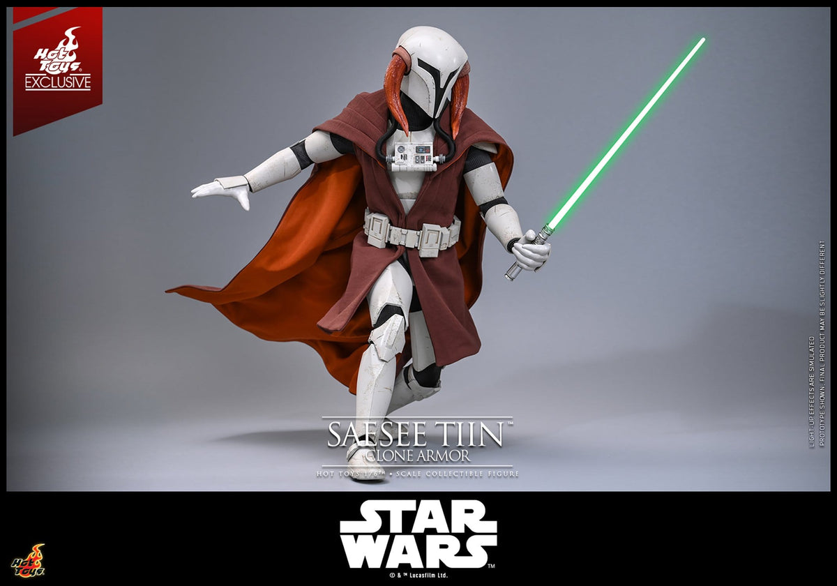PRE-ORDER: Star Wars: The Clone Wars Television Masterpiece Actionfigur 1/6 Saesee Tiin (Clone Armor) (Hot Toys Exclusive) 32 cm