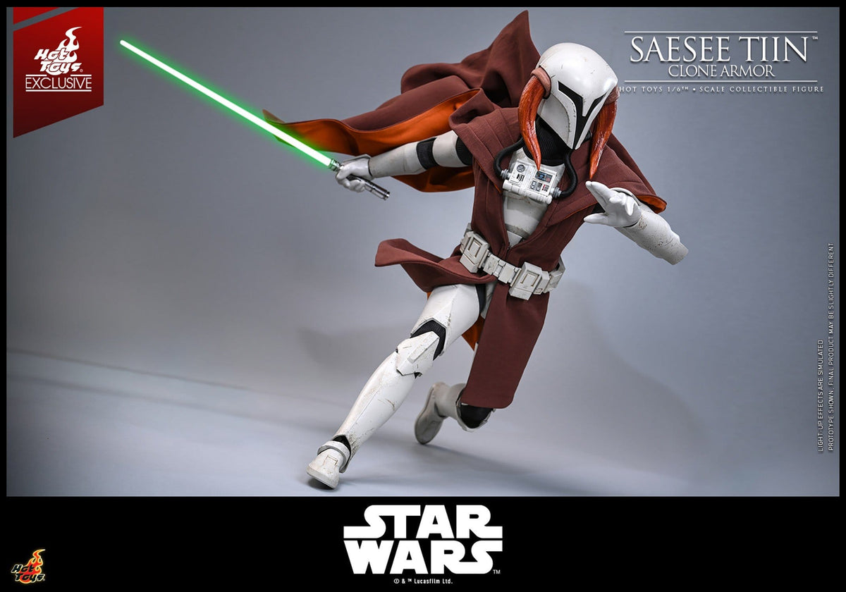 PRE-ORDER: Star Wars: The Clone Wars Television Masterpiece Actionfigur 1/6 Saesee Tiin (Clone Armor) (Hot Toys Exclusive) 32 cm