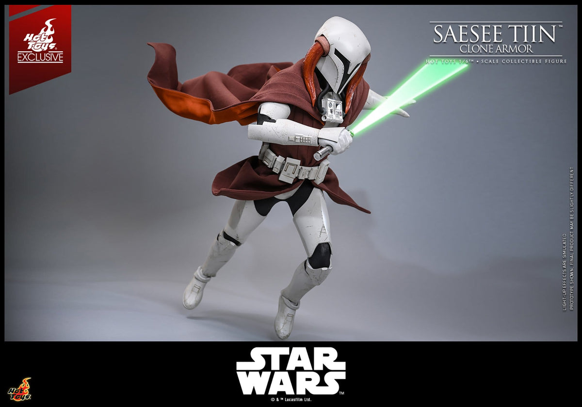 PRE-ORDER: Star Wars: The Clone Wars Television Masterpiece Actionfigur 1/6 Saesee Tiin (Clone Armor) (Hot Toys Exclusive) 32 cm