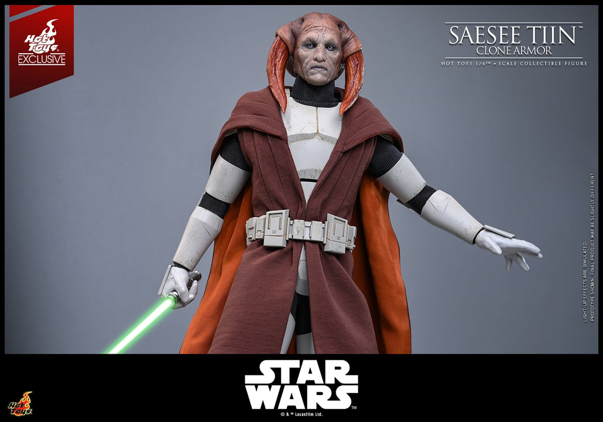 PRE-ORDER: Star Wars: The Clone Wars Television Masterpiece Actionfigur 1/6 Saesee Tiin (Clone Armor) (Hot Toys Exclusive) 32 cm