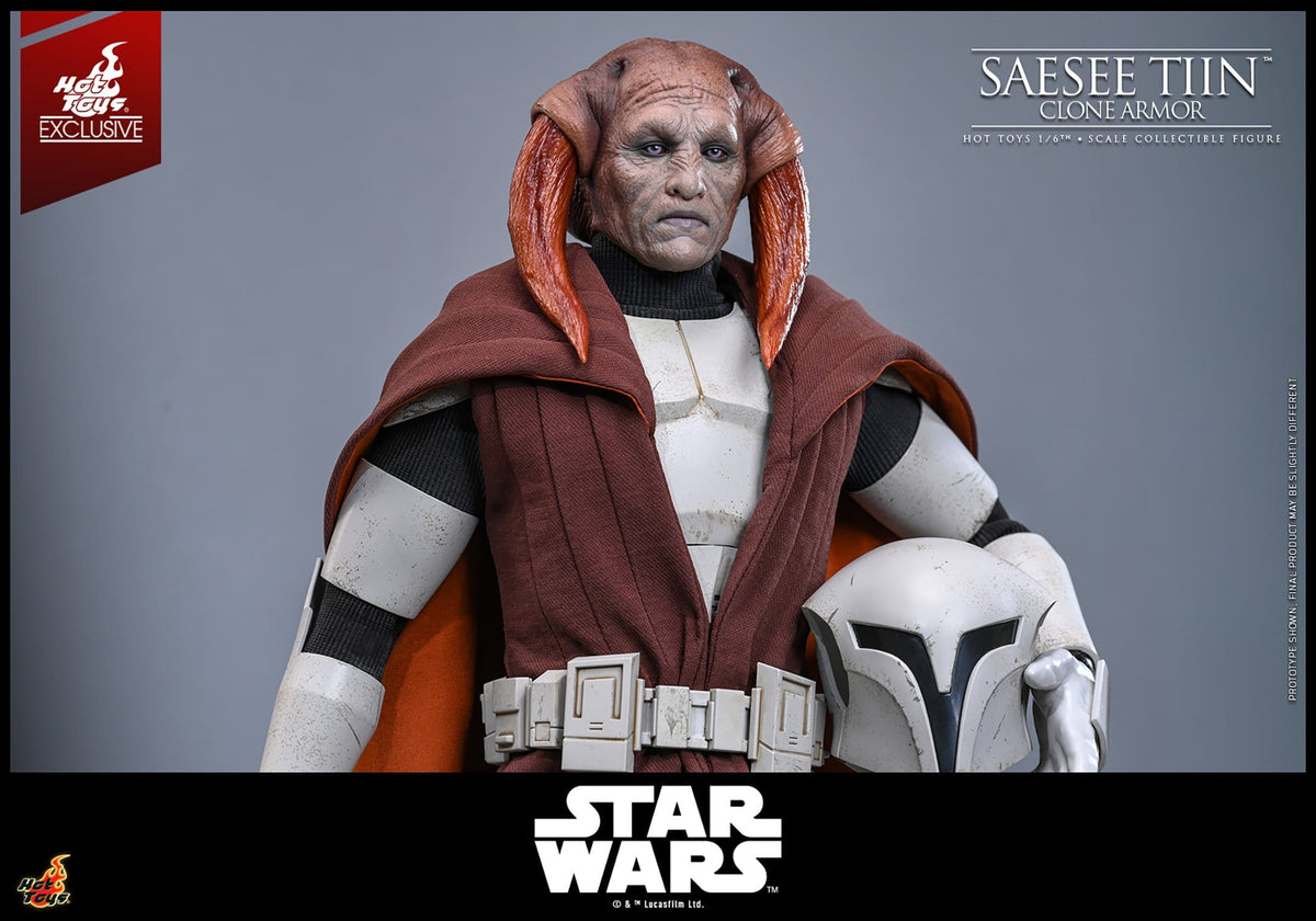 PRE-ORDER: Star Wars: The Clone Wars Television Masterpiece Actionfigur 1/6 Saesee Tiin (Clone Armor) (Hot Toys Exclusive) 32 cm