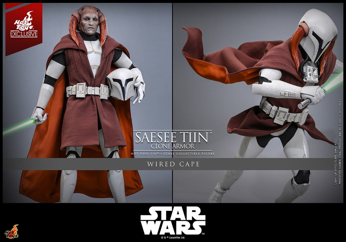 PRE-ORDER: Star Wars: The Clone Wars Television Masterpiece Actionfigur 1/6 Saesee Tiin (Clone Armor) (Hot Toys Exclusive) 32 cm