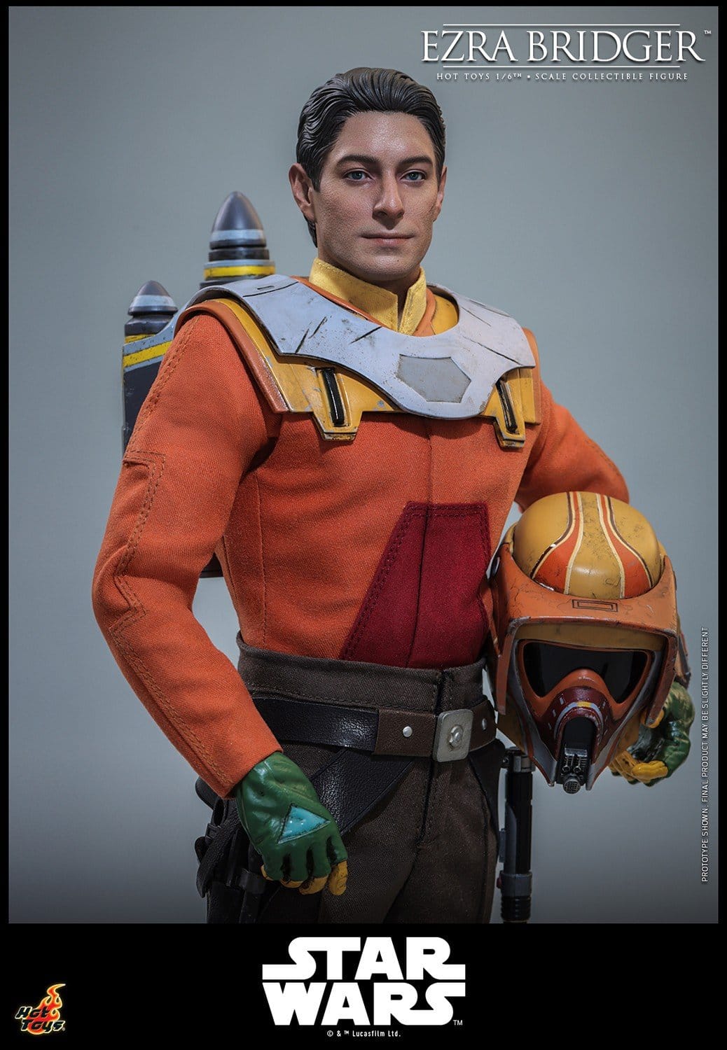 PRE-ORDER: Star Wars - Hot Toys - 1/6 Ezra Bridger 31 cm
