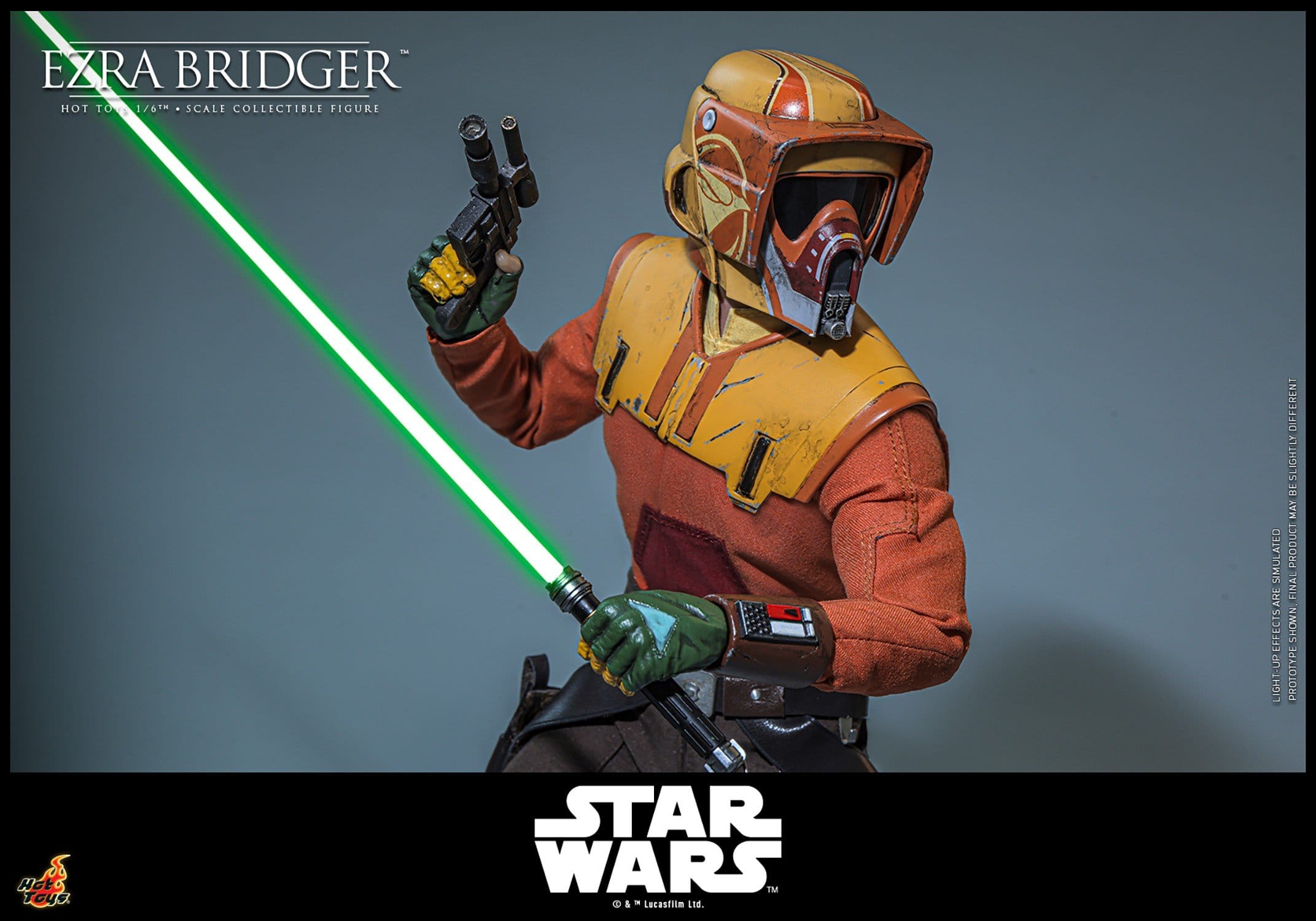 PRE-ORDER: Star Wars - Hot Toys - 1/6 Ezra Bridger 31 cm
