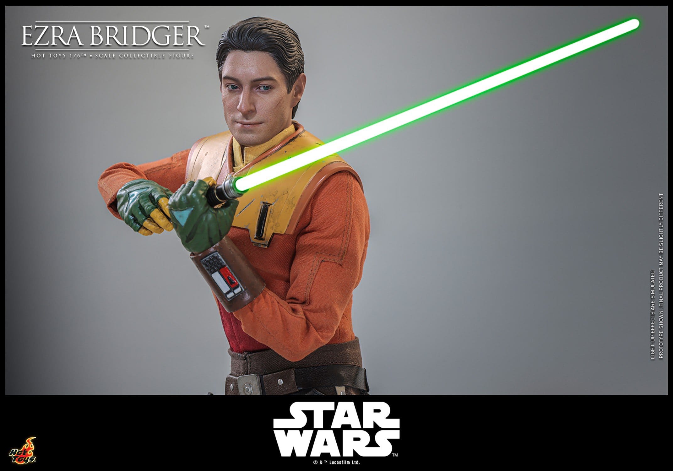 PRE-ORDER: Star Wars - Hot Toys - 1/6 Ezra Bridger 31 cm