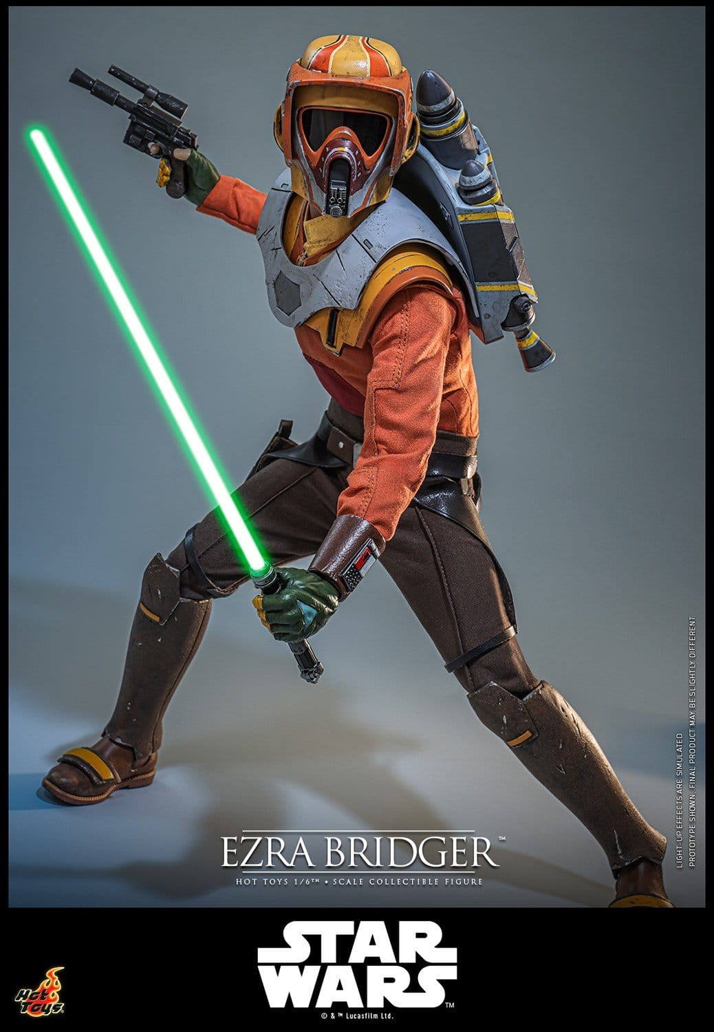 PRE-ORDER: Star Wars - Hot Toys - 1/6 Ezra Bridger 31 cm