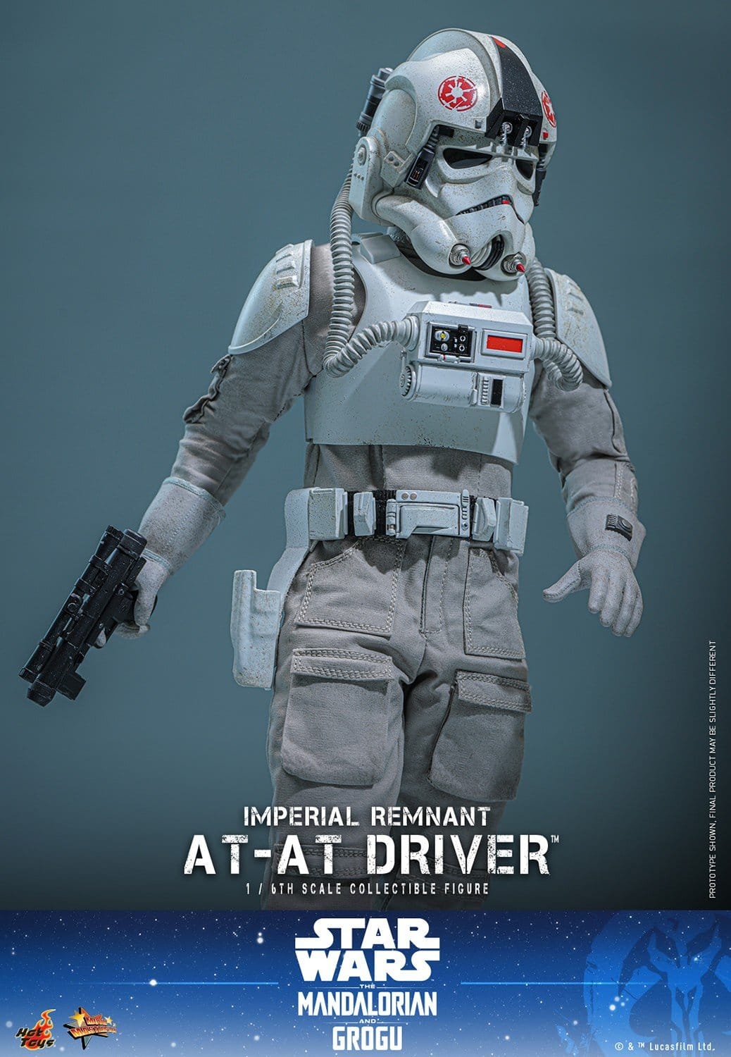PRE-ORDER: Star Wars Movie Masterpiece Actionfigur 1/6 Imperial Remnant AT-AT Driver 30 cm