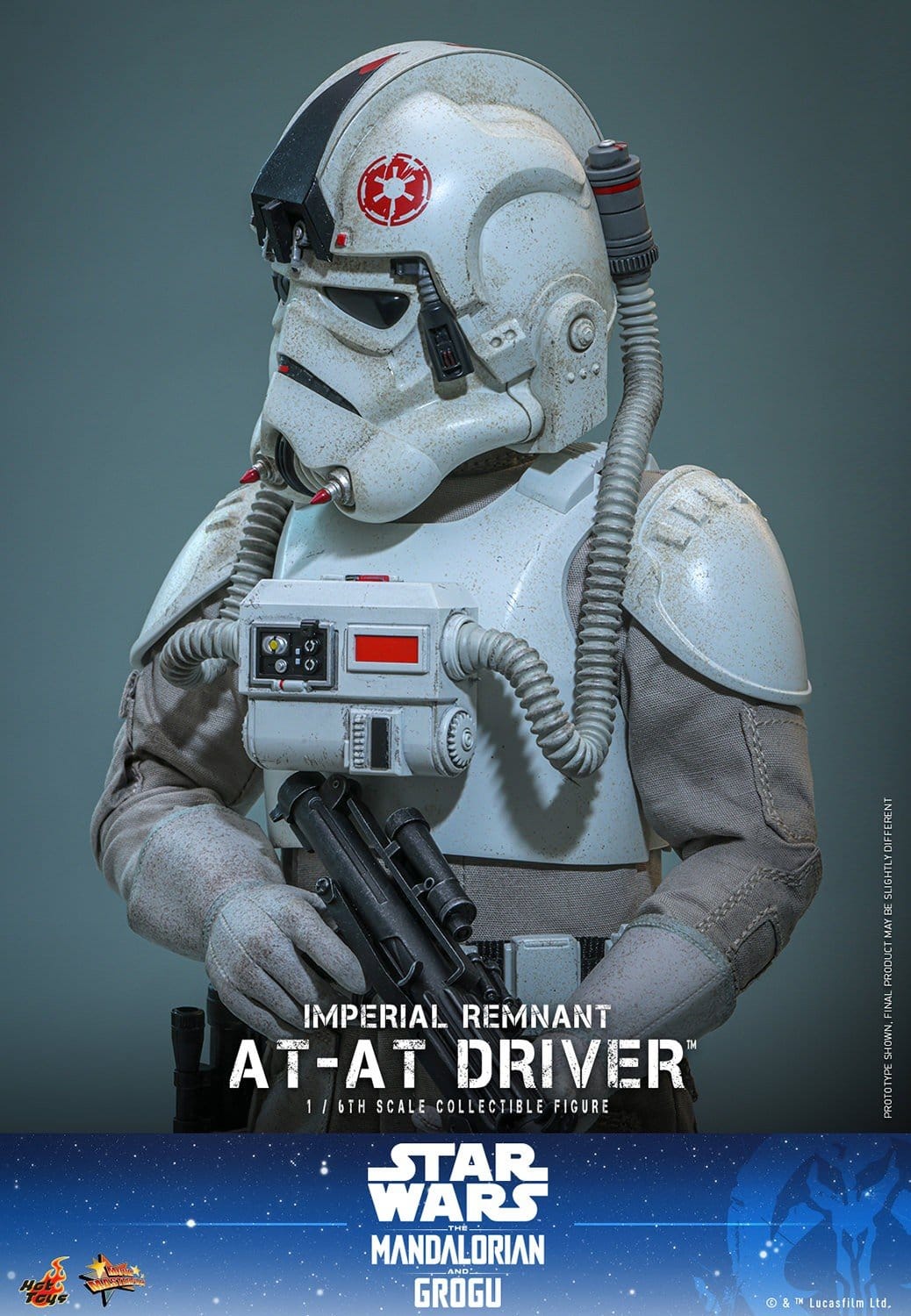 PRE-ORDER: Star Wars Movie Masterpiece Actionfigur 1/6 Imperial Remnant AT-AT Driver 30 cm