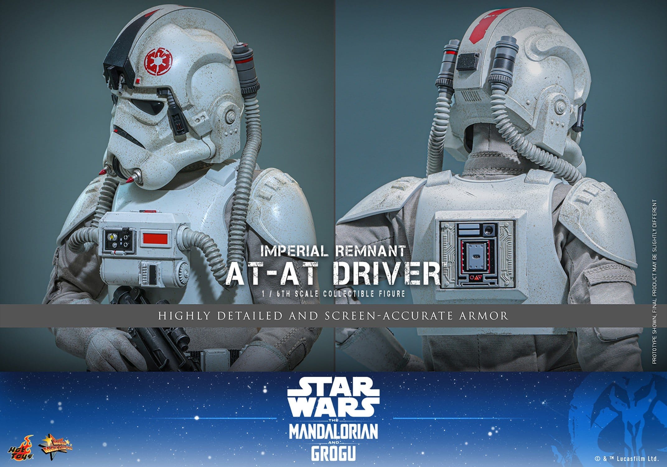 PRE-ORDER: Star Wars - Hot Toys - 1/6 Imperial Remnant AT-AT Driver 30 cm