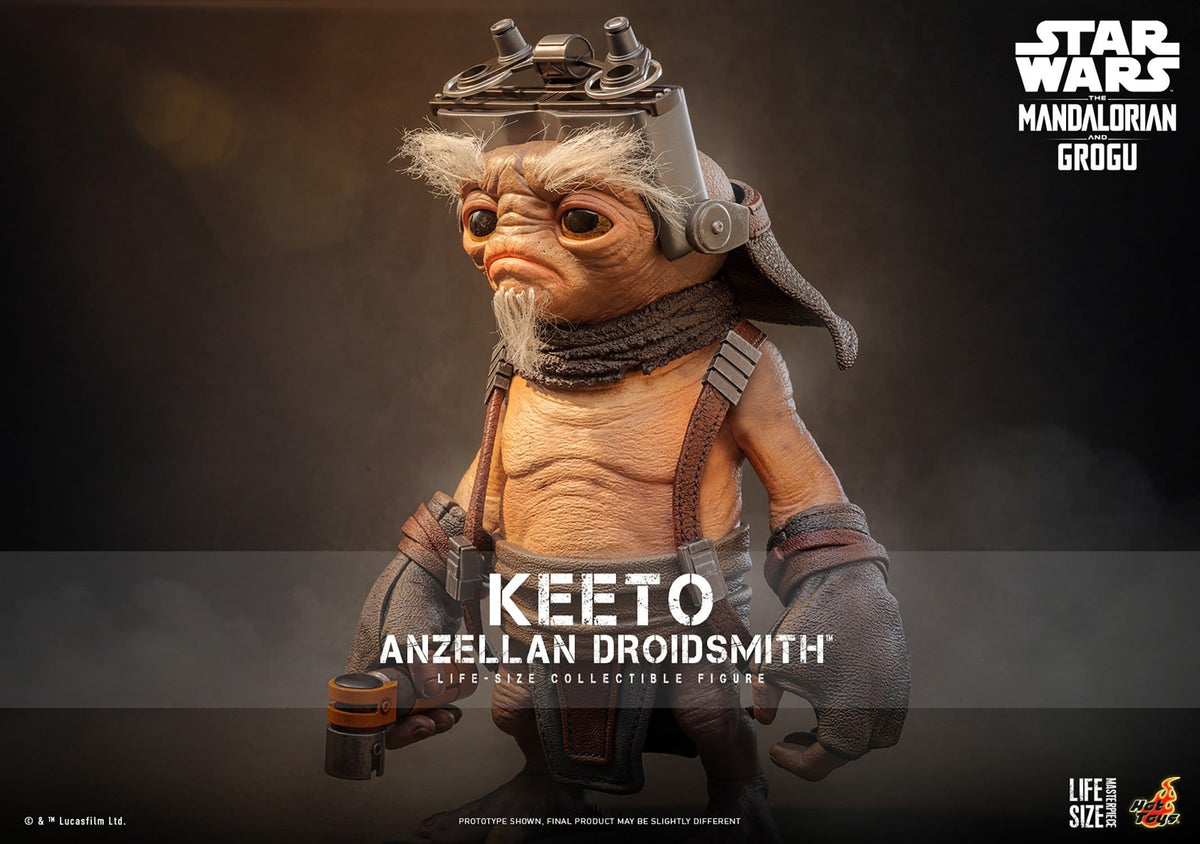 PRE-ORDER: Star Wars: The Mandalorian & Grogu Life-Size Masterpiece Lebensgroße Figur Keeto (Anzellan Droidsmith) 26 cm