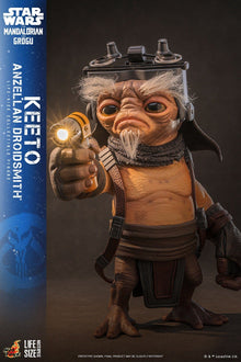 PRE-ORDER: Star Wars: The Mandalorian & Grogu Life-Size Masterpiece Lebensgroße Figur Keeto (Anzellan Droidsmith) 26 cm