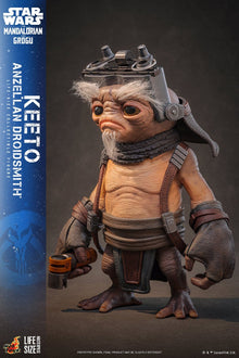 PRE-ORDER: Star Wars: The Mandalorian & Grogu Life-Size Masterpiece Lebensgroße Figur Keeto (Anzellan Droidsmith) 26 cm