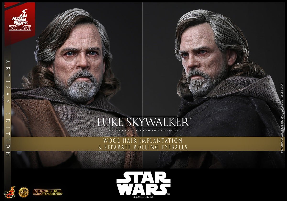 PRE-ORDER: Star Wars: Die letzten Jedi Movie Masterpiece Actionfigur 1/6 Luke Skywalker (Artisan Edition) 29 cm "