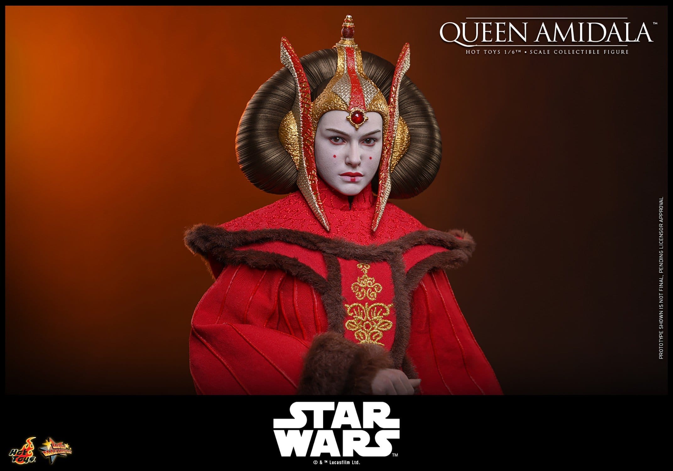 PRE-ORDER: Star Wars - Hot Toys - 1/6 Queen Amidala 28 cm