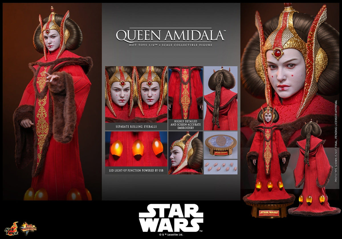 PRE-ORDER: Star Wars Movie Masterpiece Actionfigur 1/6 Queen Amidala 28 cm