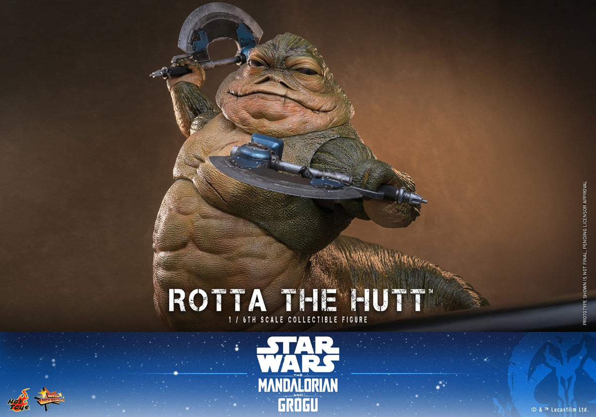 PRE-ORDER: Star Wars Movie Masterpiece Actionfigur 1/6 Rotta The Hutt 32 cm
