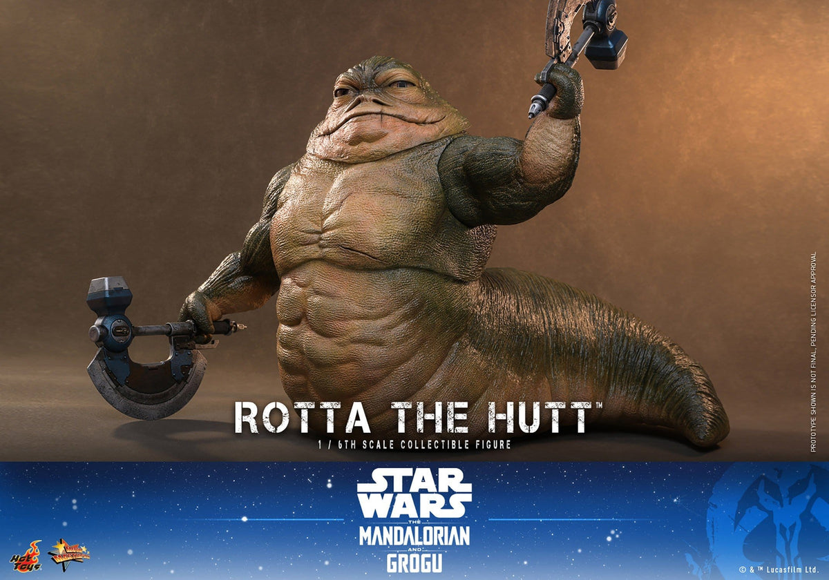 PRE-ORDER: Star Wars Movie Masterpiece Actionfigur 1/6 Rotta The Hutt 32 cm