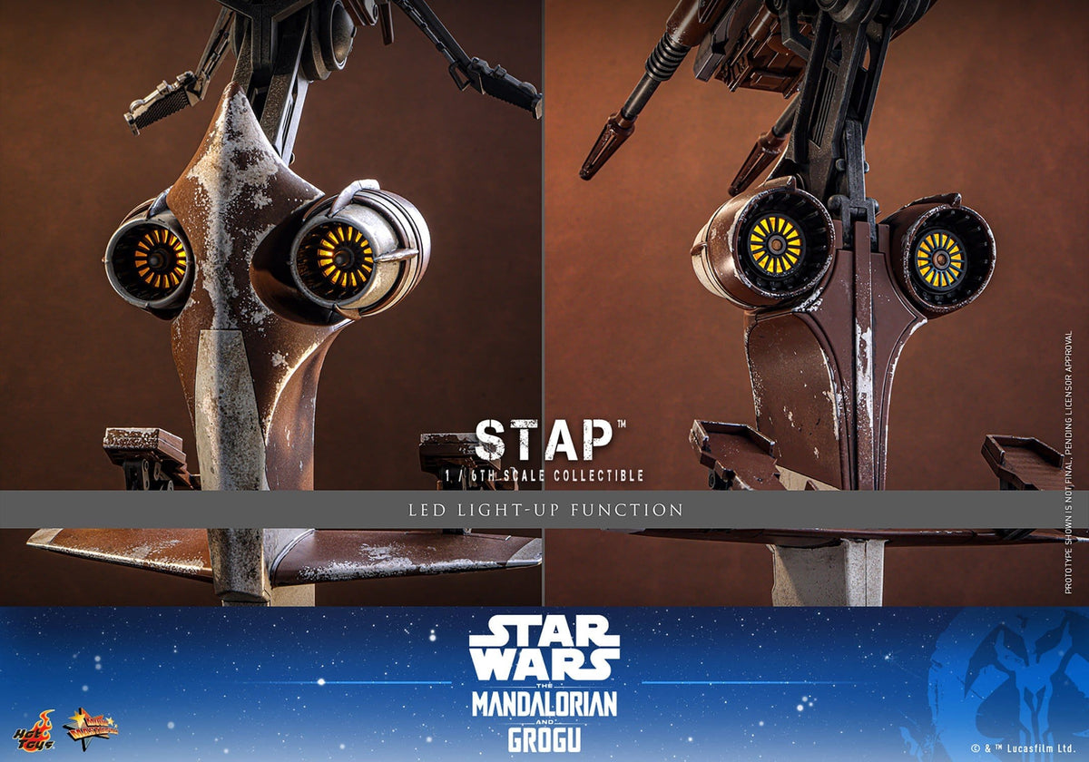 PRE-ORDER: Star Wars: The Mandalorian & Grogu Movie Masterpiece Zubehör 1/6 STAP 32 cm