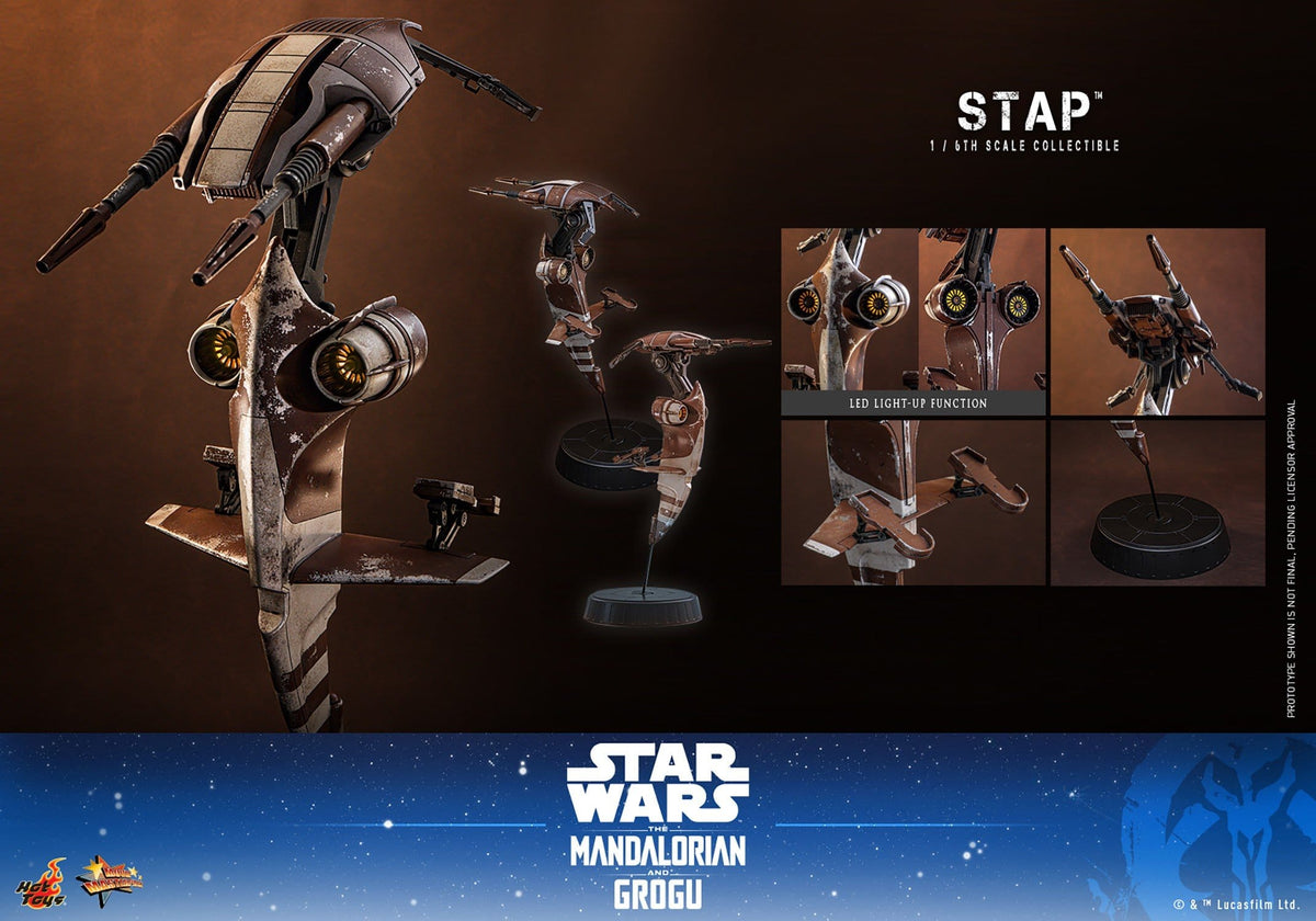 PRE-ORDER: Star Wars: The Mandalorian & Grogu Movie Masterpiece Zubehör 1/6 STAP 32 cm